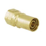 Crimp, Female SAE 45 - Swivel - Straight - Straight - MS Series